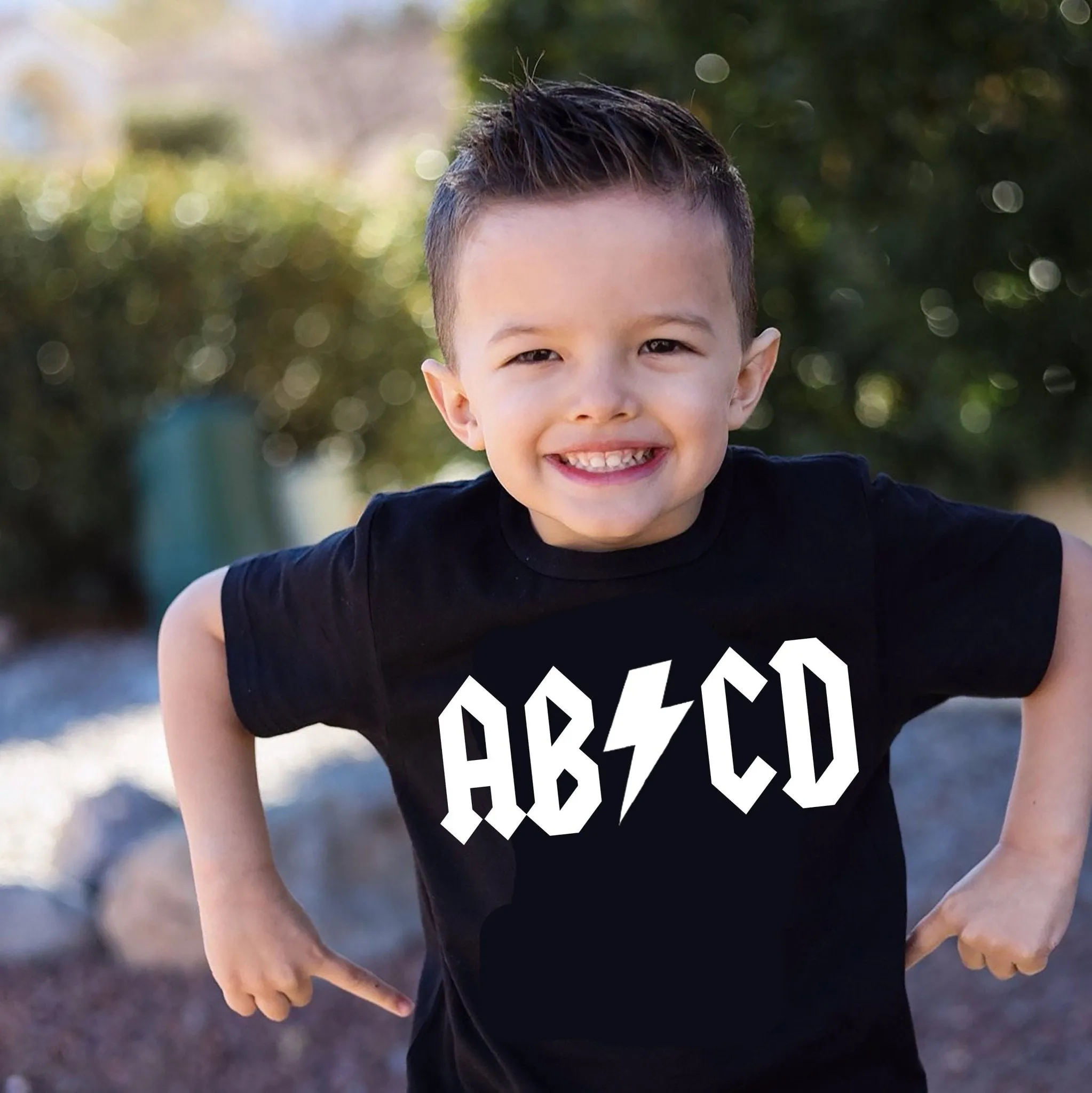 ABCD Rock N Roll First Day of School Shirt