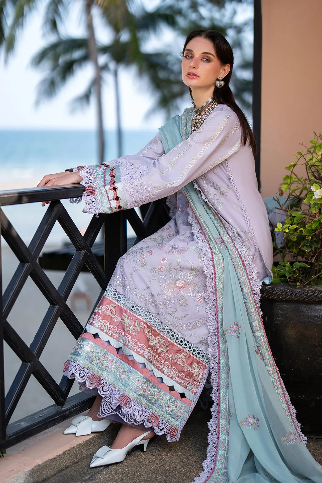 AJR Alif Signature Luxury Lawn by Abbas Jamil Rajpoot – Castle