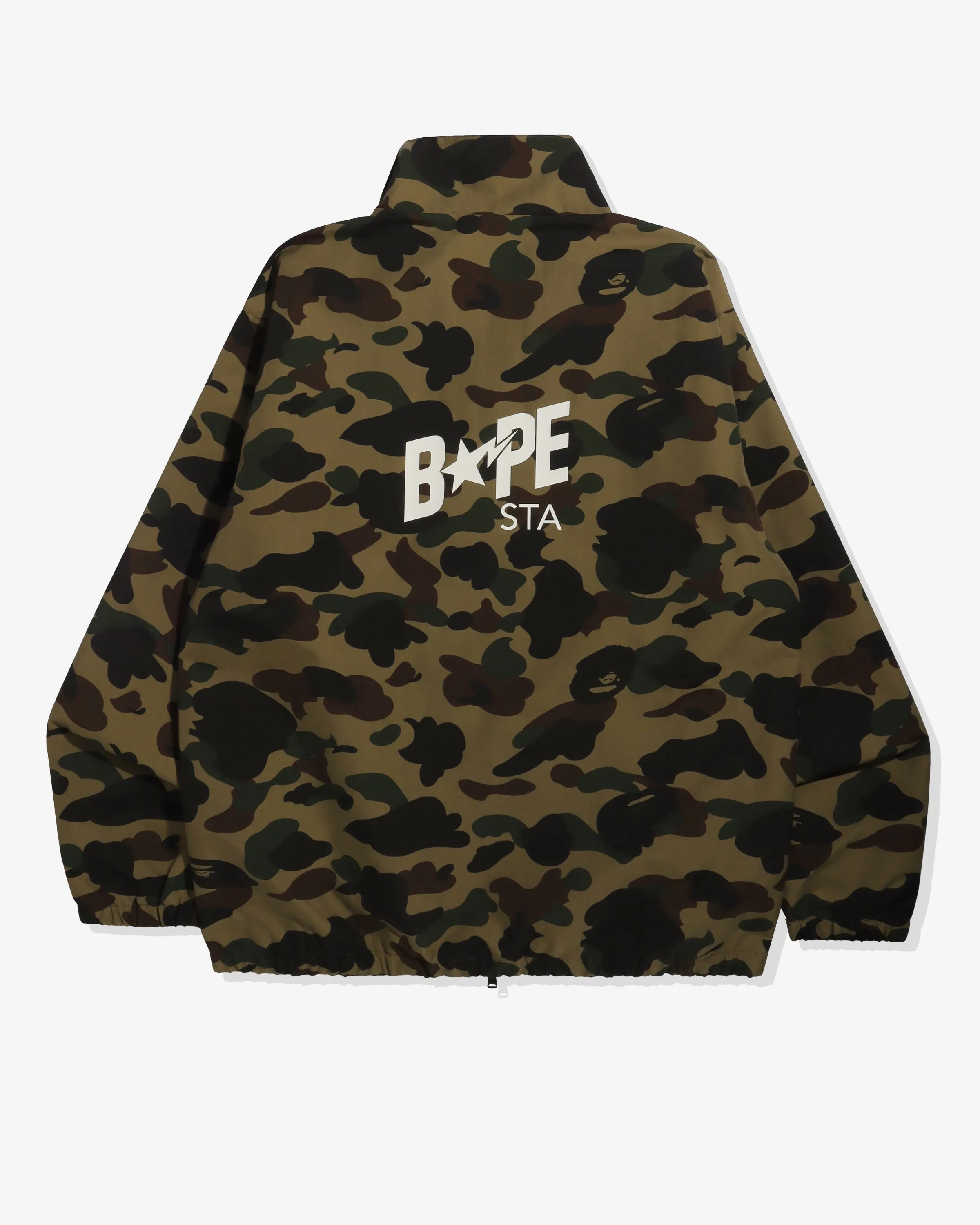 BAPE 1ST CAMO TRACK JACKET - GREEN