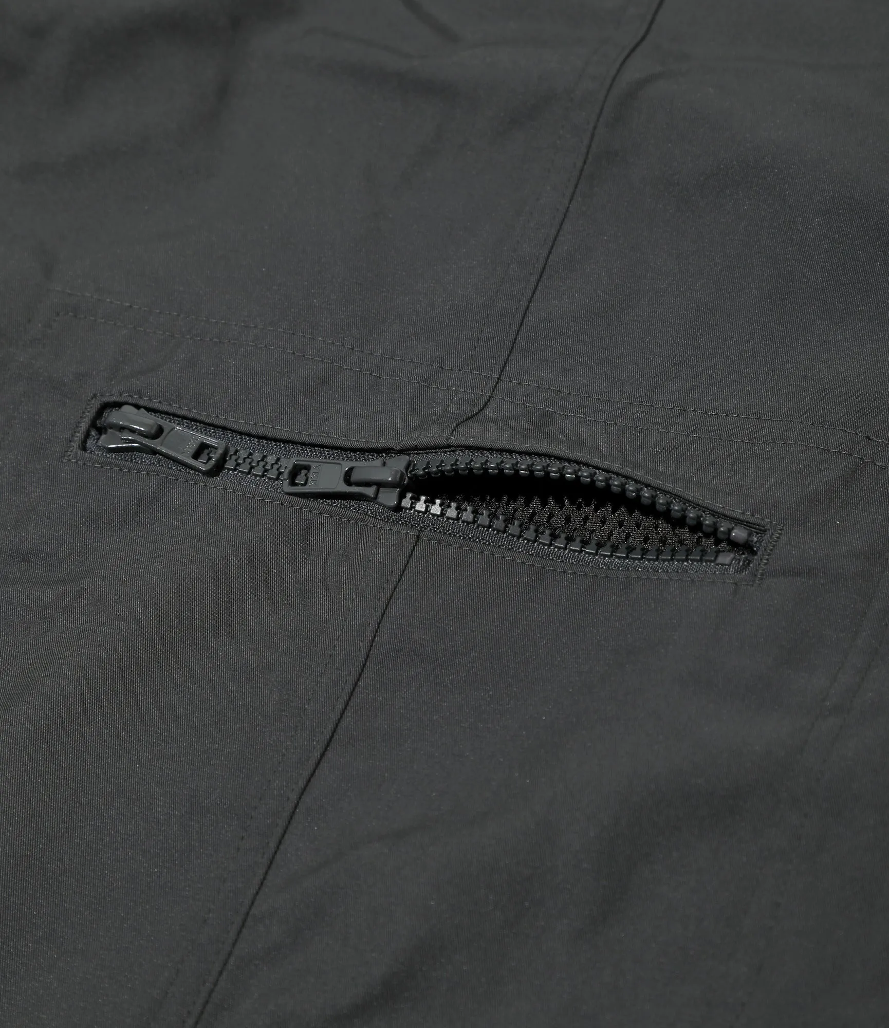 Belted Centre Seam Pant – Charcoal Gabardine