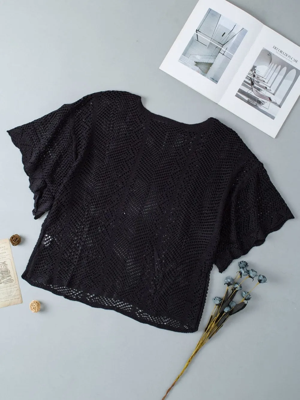 Black Knit Pullover