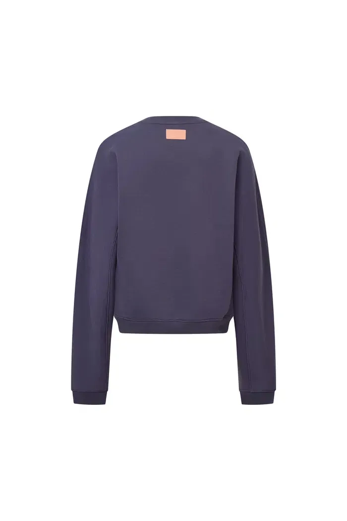 Lotus Crewneck Sweatshirt in Cotton