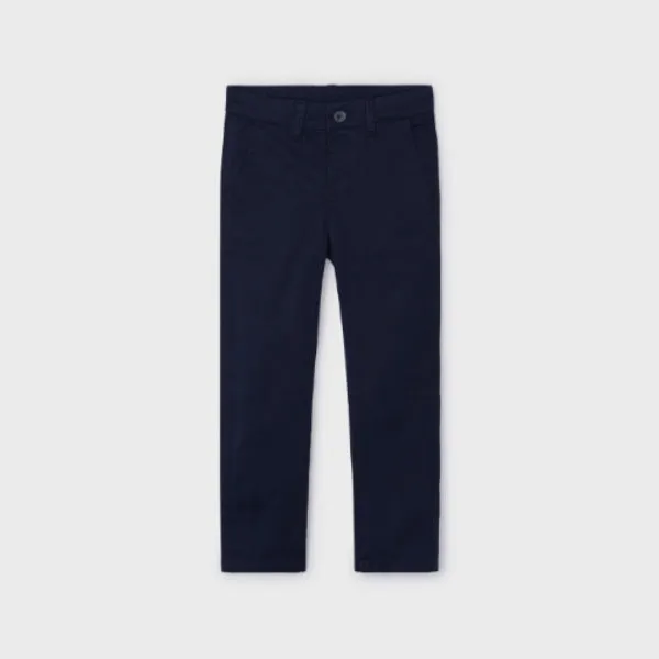 NAVY BLUE TWILL TROUSER FOR BOYS