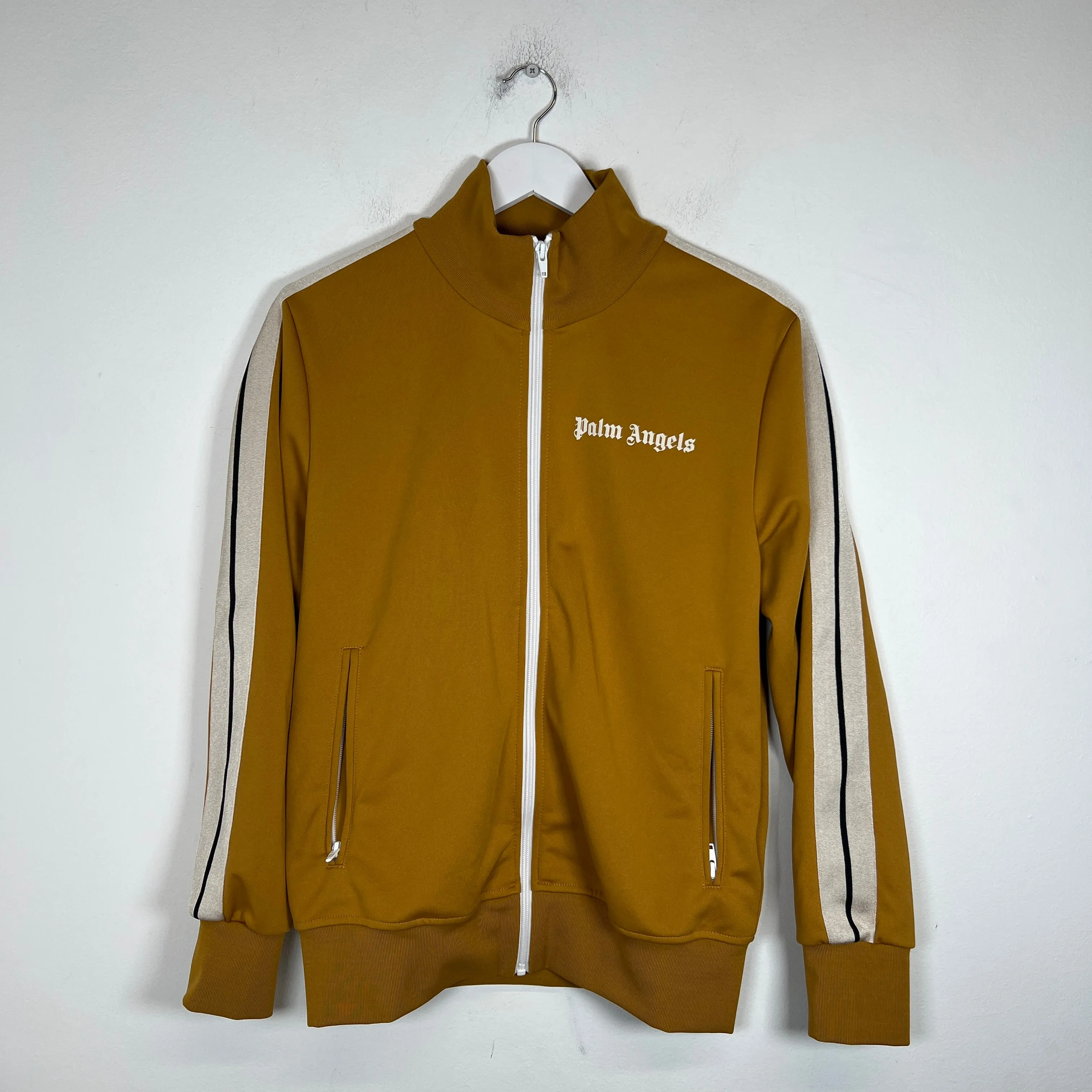 Palm Angels Mustard Yellow Track Jacket Size M
